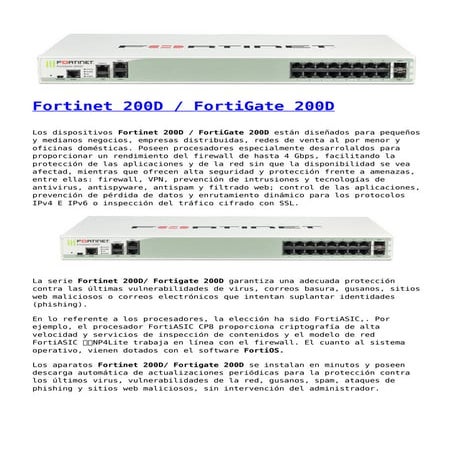 FortiGate 200d