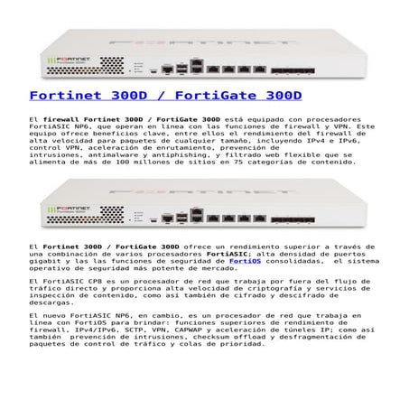 FortiGate 300d