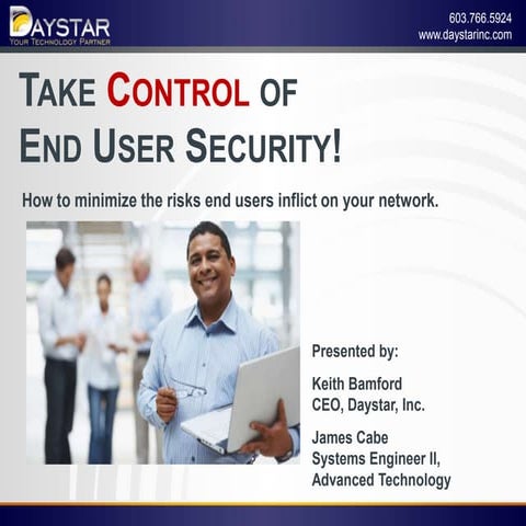 Take Control of End User Security