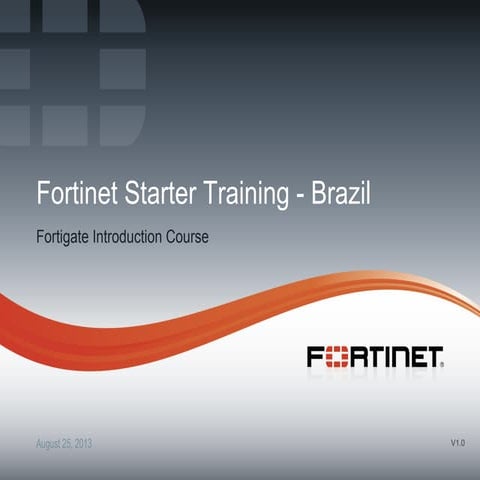Fortinet_Starter_Training Firewall concepts