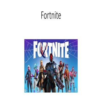 Fortnite analysis