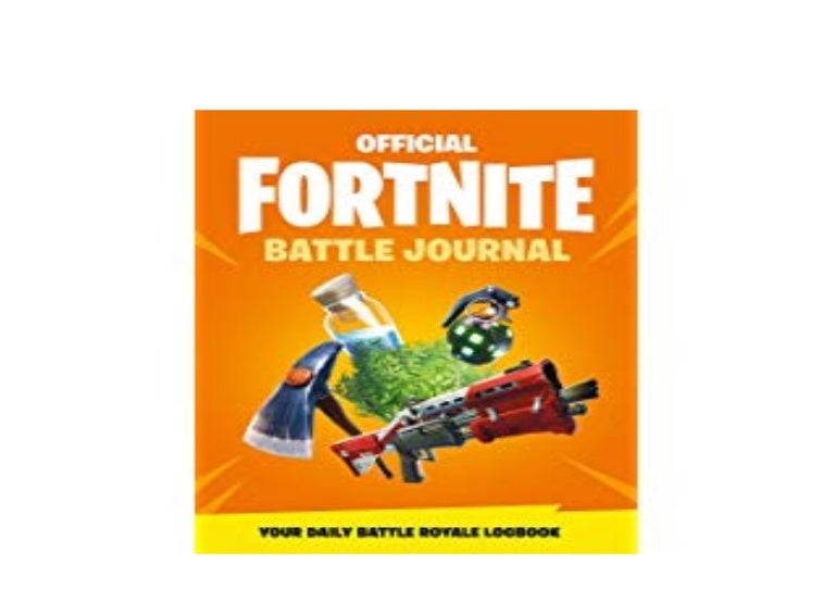 BOOK_TEXTBOOK LIBRARY FORTNITE Official Battle Journal