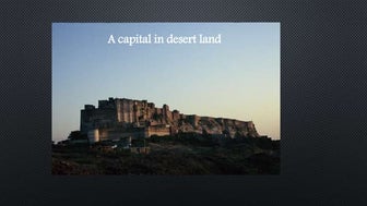 Forts and Rajasthan 
