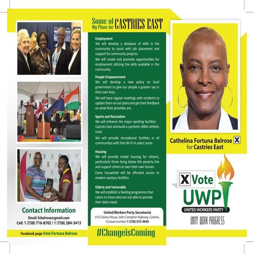 Cathelina Fortuna Belrose for Castries East