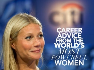 Career Advice from Powerful Women