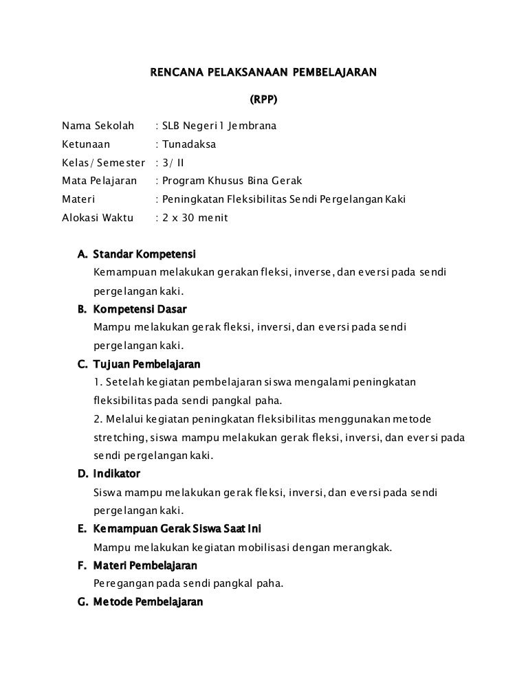 Rpp Tematik Untuk Anak Autis Guru Ilmu Sosial Rpp Tematik Untuk Anak Autis Guru Ilmu Sosial