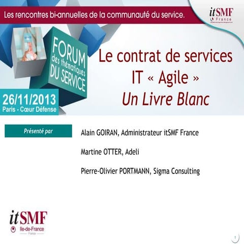 Le contrat agile - Livre blanc
