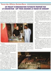 Forum des affaires Guinée-Maroc: un projet d'urbanisation futuriste proposé par le consortium "AIP pour changer le visage de Conakry