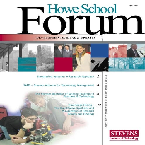Howe School Forum, Fall 2003