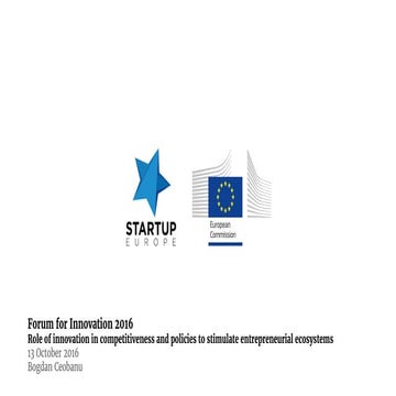 Forum for innovation 2016