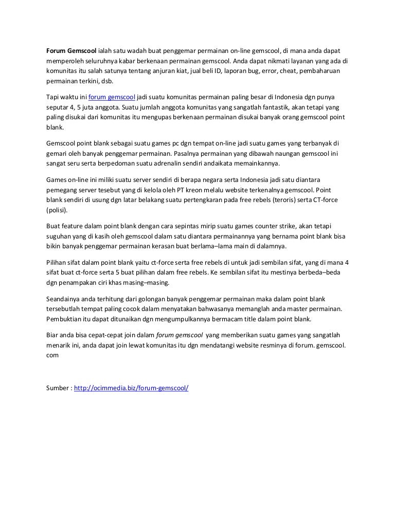 Forum Gamescool Com Goreng