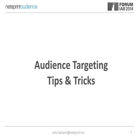 Adform webinar: New Features | PPTX