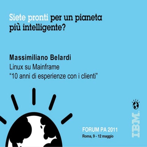 Focus Group Open Source 09.05.2011 Massimiliano Belardi