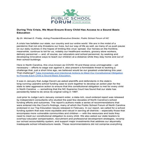 Forum statement on covid and ncga short session (1)