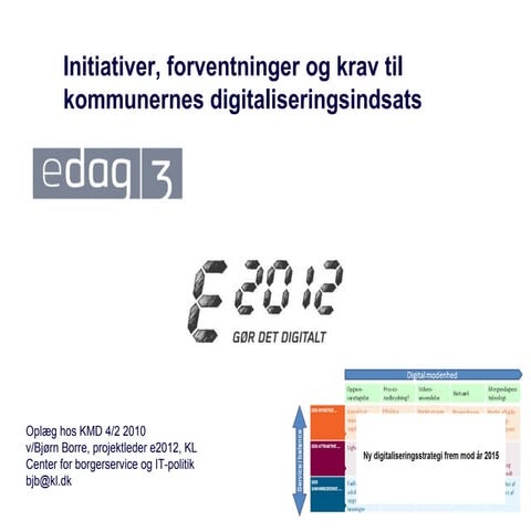 Digital modenhed i kommunerne | PDF