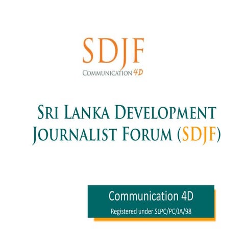 SDJF Profile Presentation