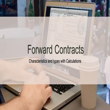 Forward contracts (1)