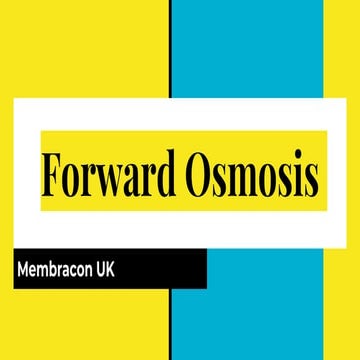 Forward Osmosis.pptx