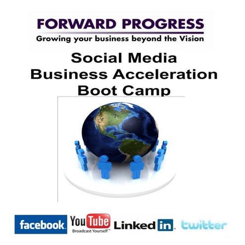 Forward Progress Social Media Boot Camp Worksheets and Handouts