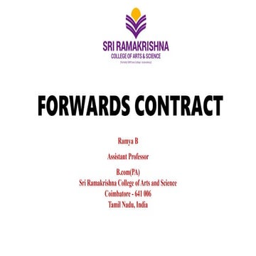 FORWARDS CONTRAC-types,pay off and .pptx