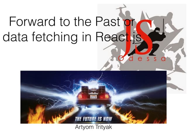 Data fetching in React.js