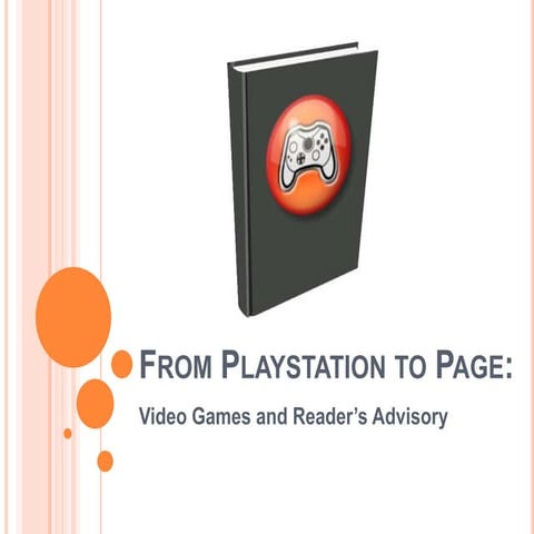 Video Games and Reader's Advisory