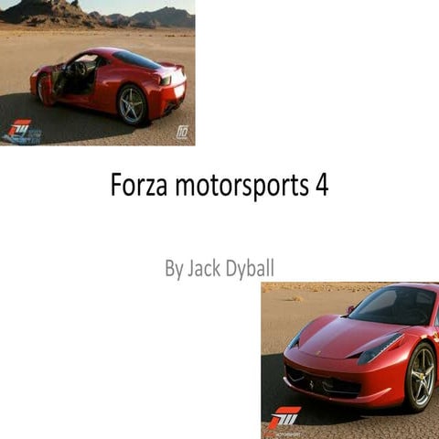 Forza motorsports 4