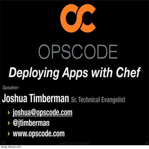 Fosdem chef-101-app-deploy