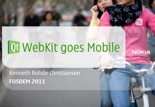 Qt WebKit going Mobile