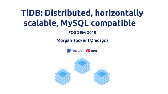 FOSDEM MySQL and Friends Devroom