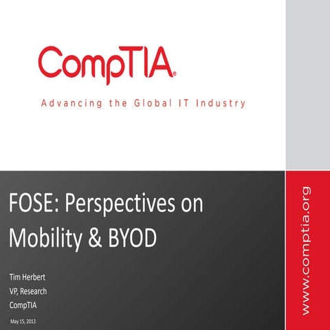 FOSE: Perspectives on Mobility & BYOD in the Government Market