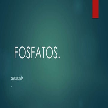 Fosfatos