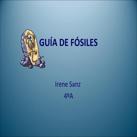 Fosiles Irene Sanz 4A