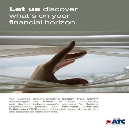 FOS -  Financial Oriented Sulution brochure