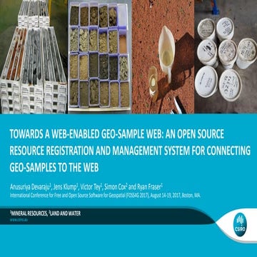 Towards A Web-Enabled Geo-Sample Web: An Open Source Resource Registration and Management System for Connecting Geo-Samples to the Web