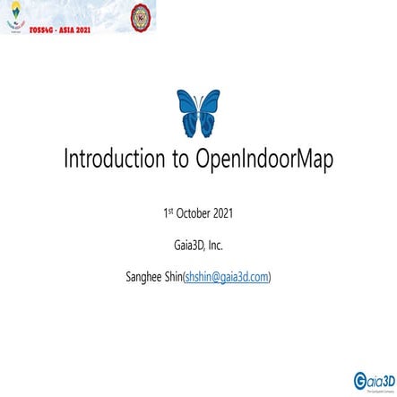 Introduction to OpenIndoorMap