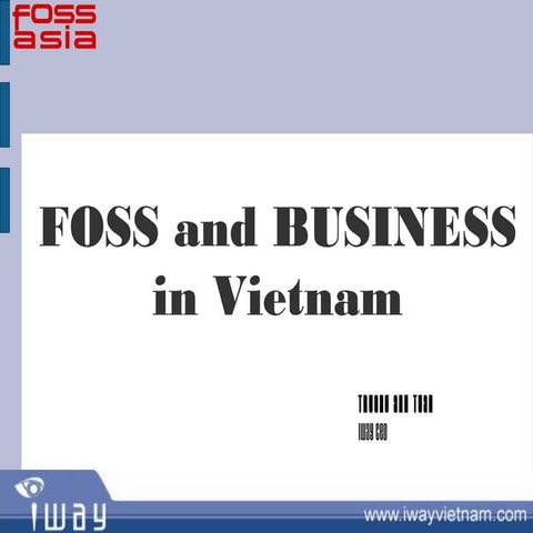 FOSS and Business in Vietnam
