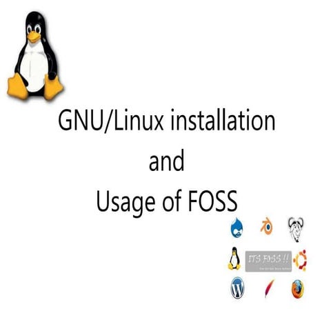 FOSS_GNU/Linux | PPT