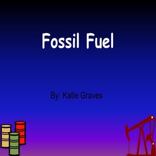 Fossil fuel powerpoint