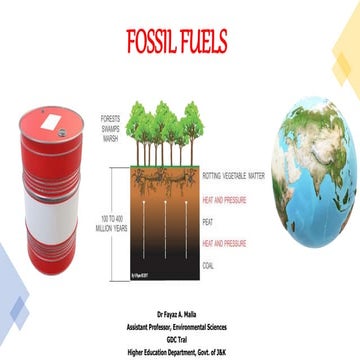 Fossil fuels