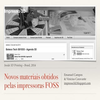 Foss & novos materiais - Inside 3D ...