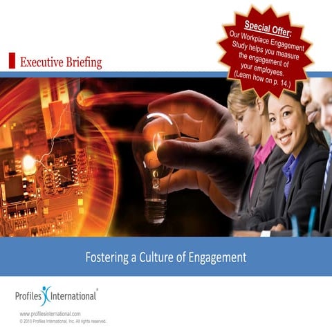 Fostering a culture of engagement 