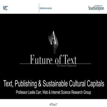 Future of Text