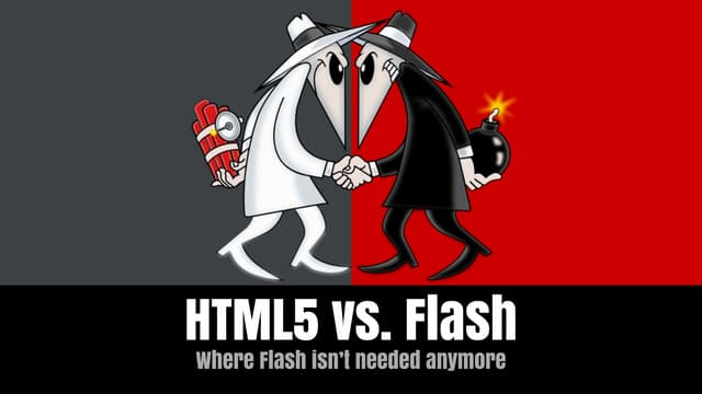 HTML5: where flash isn't needed anymore