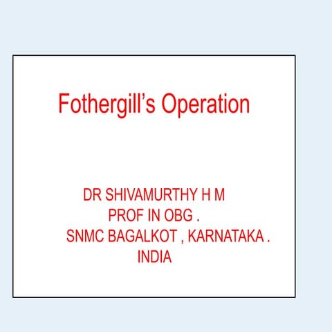 FOTHERGIL'S  OPERATION  