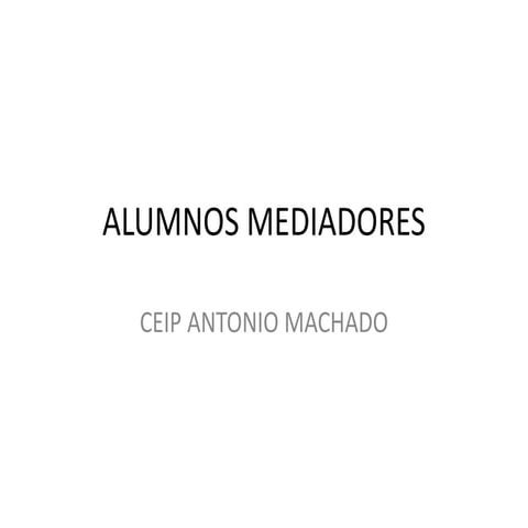 Foto alumnos mediadores pp ta machado