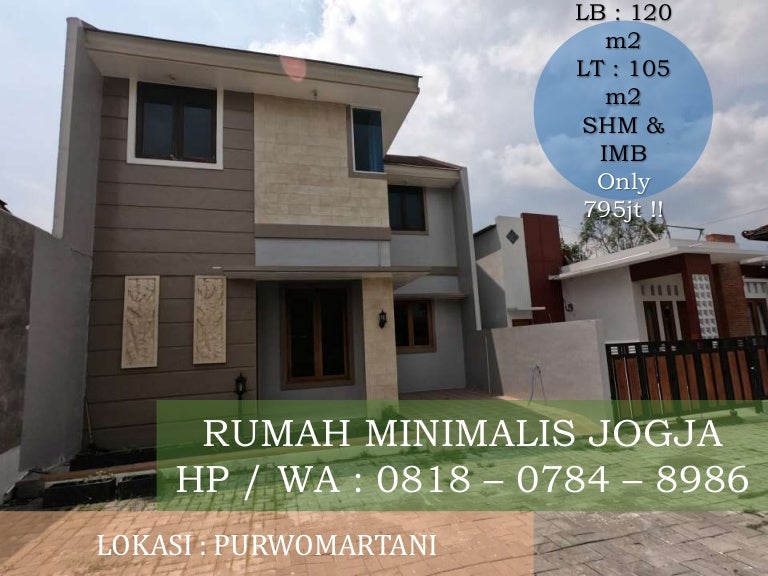 Rumah Dijual Di Tajem Maguwoharjo Hp Wa 0818 0784 8986