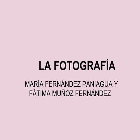 Fotografía