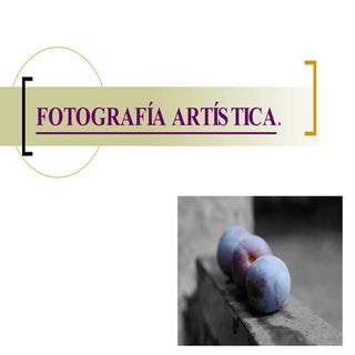 Fotografía artística