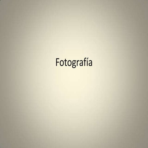 FotografíA Presentacion